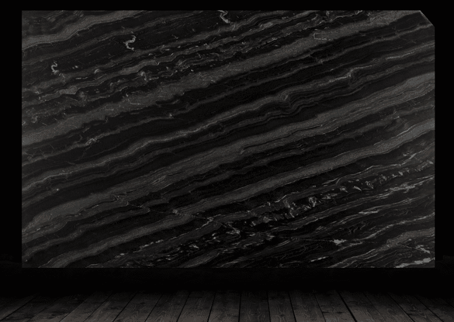 Granite Slab in the color Midnight Polished finish.