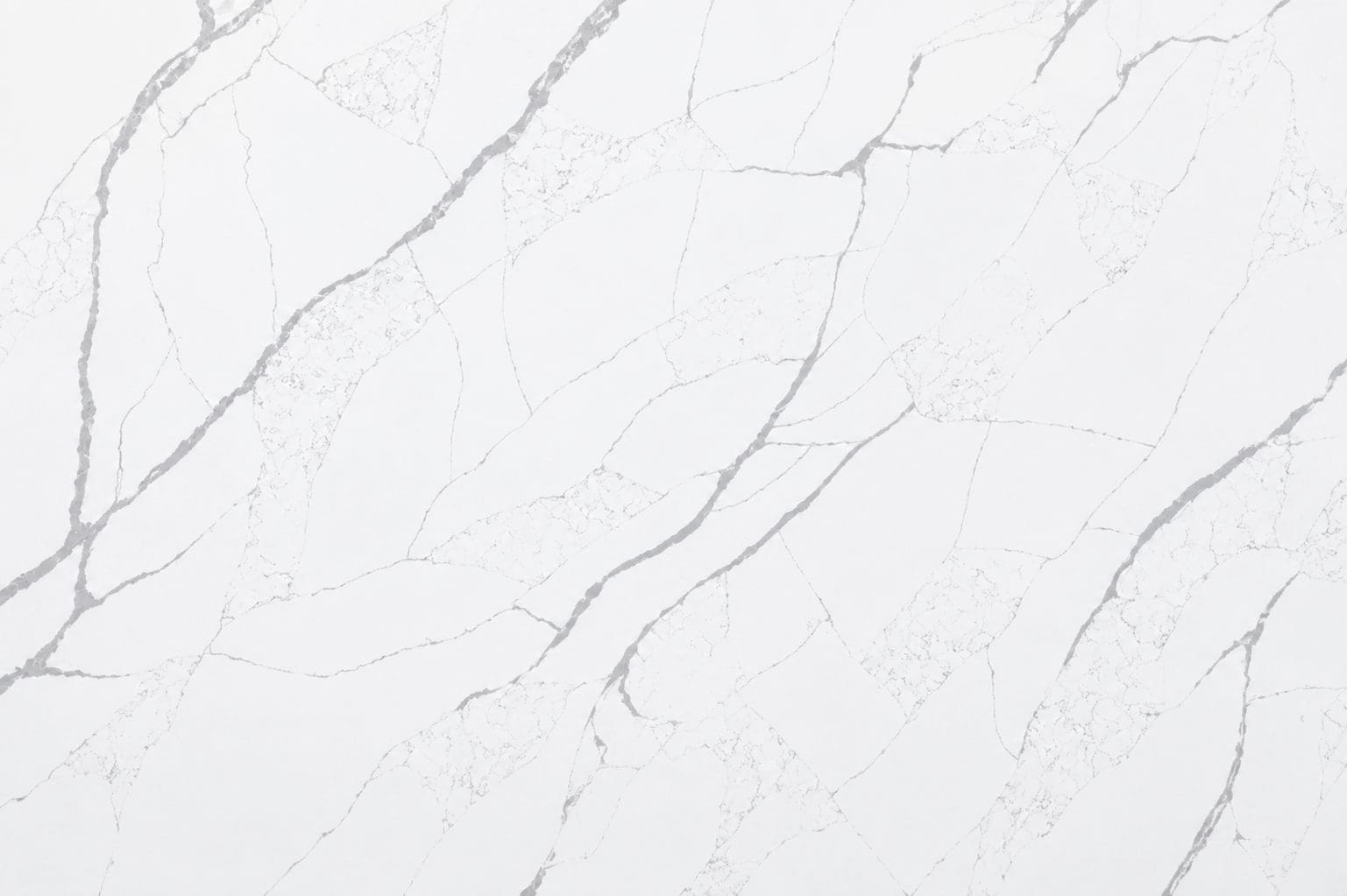A close up image of Calacatta Estremo slab.